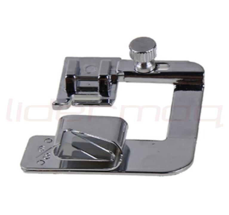 Base dobladillo enrollado. Encastre ancho dobladillo enrollado