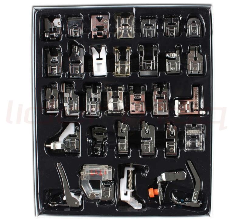 Set de 32 prensatelas linea familiar Set 32 bases